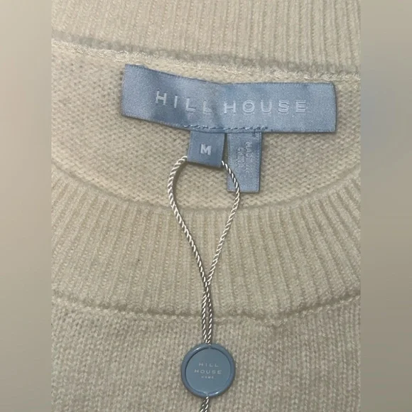 Hill House Cropped Silvia Sweater in Cream - Picture 6 of 6